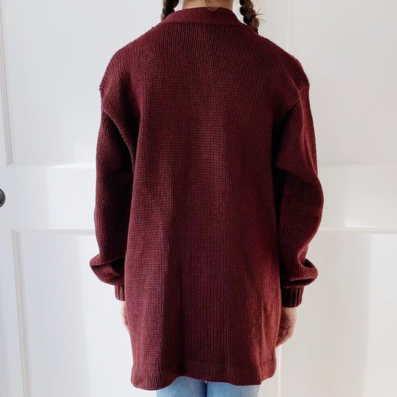 ❌SOLD❌ Shaker Knit Sweater Varsity Letterman Cardigan! - Picture 7 of 16